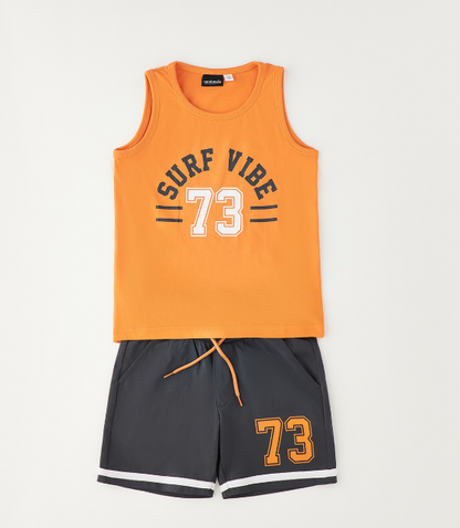 Sarabanda - Completo orange Bambino