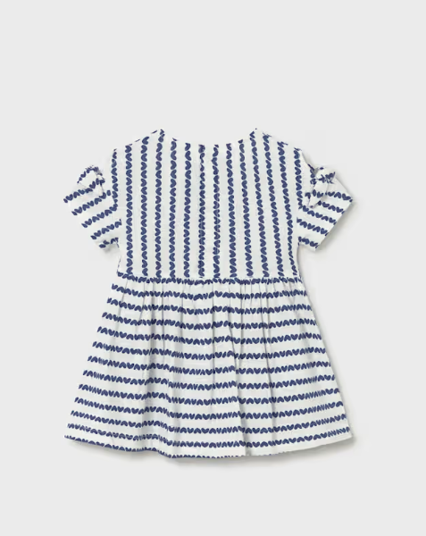 Mayoral - Vestito stampato con borsa neonata