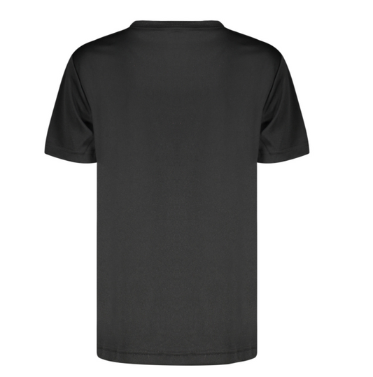 JORDAN - T-SHIRT MANICHE CORTE BAMBINO NERO