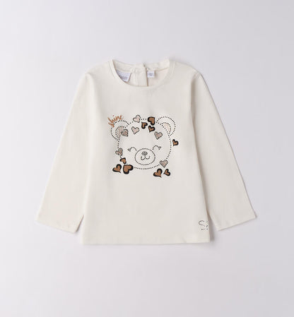 Sarabanda - Maglietta bambina con orso
