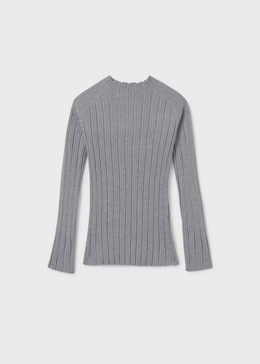 Mayoral - Maglietta lupetto tricot ragazza