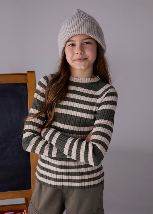 Mayoral - Maglietta lupetto tricot ragazza