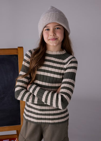 Mayoral - Maglietta lupetto tricot ragazza