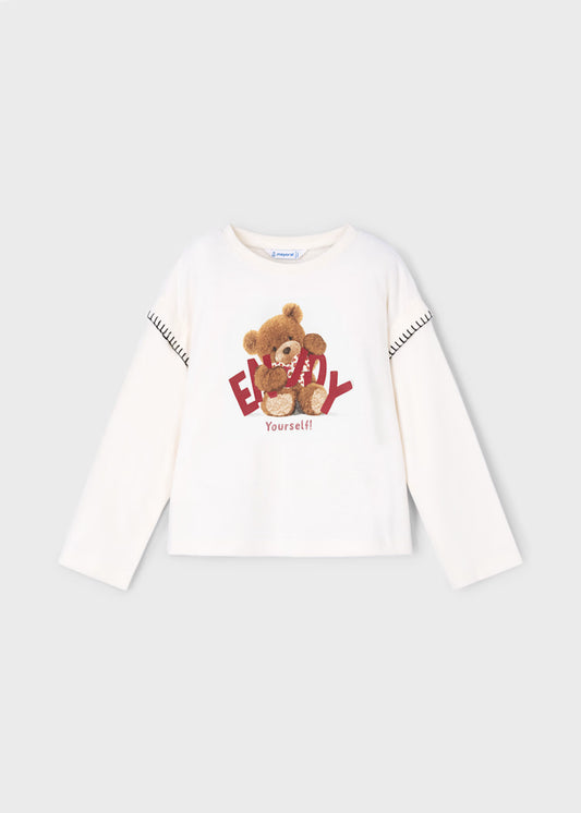 Mayoral - Maglietta orso bambina