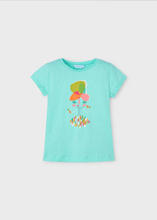 Mayoral - Maglietta stampata bambina