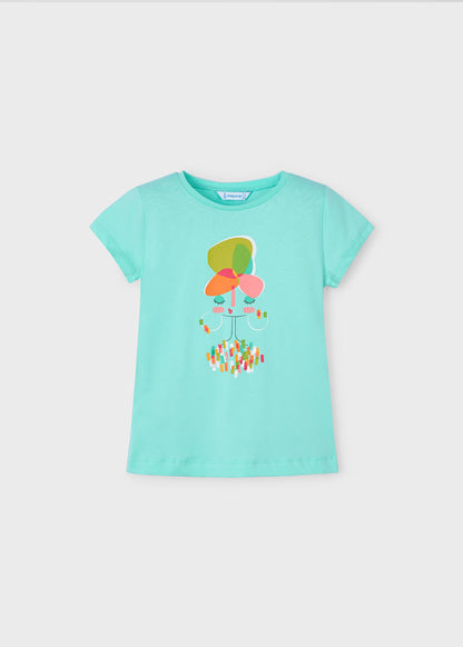 Mayoral - Maglietta stampata bambina