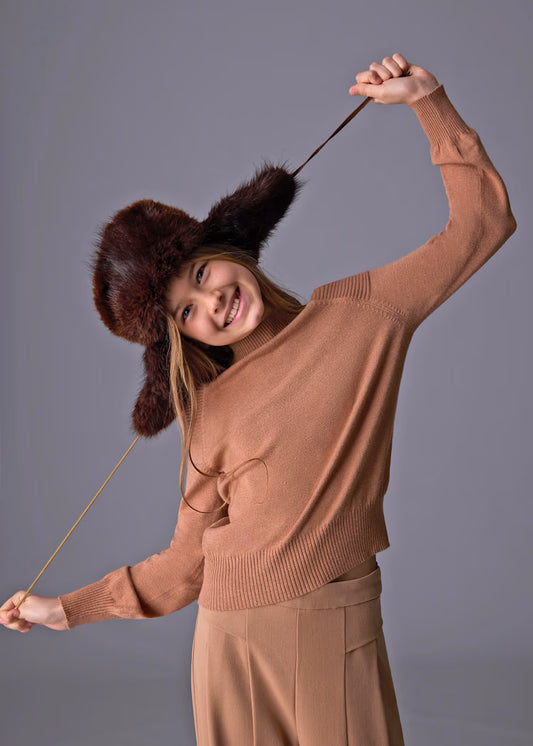 Mayoral - Maglione apertura spalle ragazza