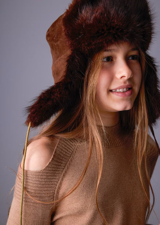Mayoral - Maglione apertura spalle ragazza