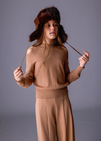 Mayoral - Maglione apertura spalle ragazza