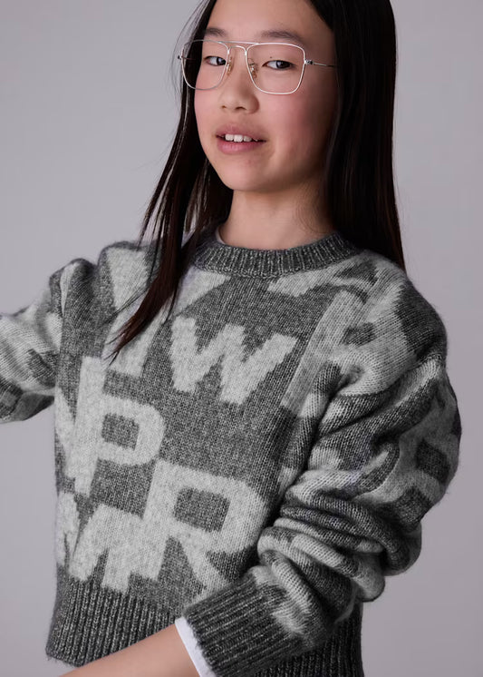 Mayoral - Maglione jacquard ragazza