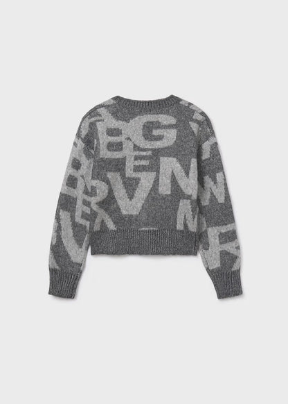 Mayoral - Maglione jacquard ragazza