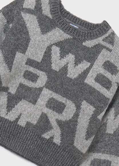Mayoral - Maglione jacquard ragazza