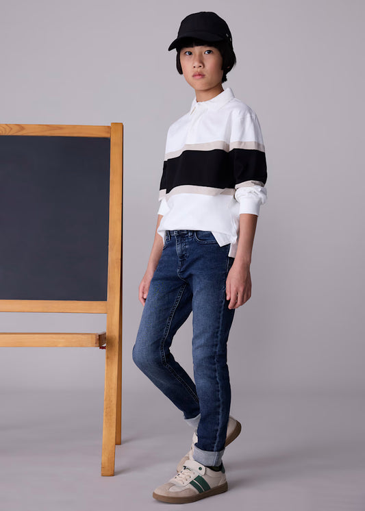 Mayoral - Pantalone jeans aderente ragazzo