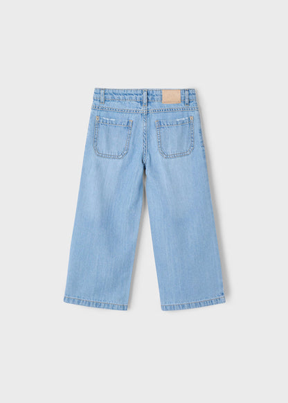 Mayoral - Pantalone jeans ampio bambina