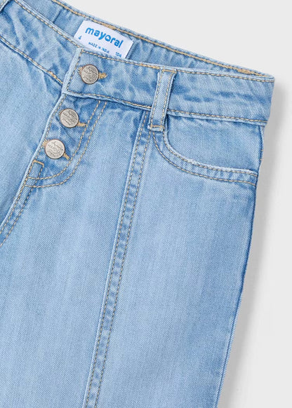 Mayoral - Pantalone jeans ampio bambina