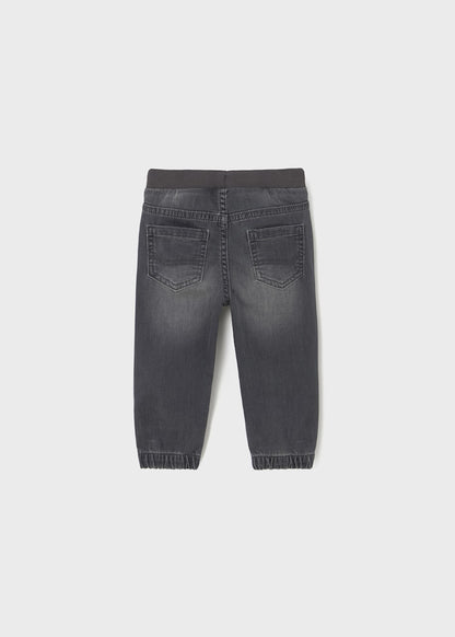 Mayoral - Pantalone lungo jeans jogger