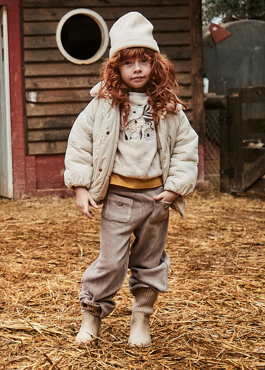 Mayoral - Pantalone velluto a costine bambina