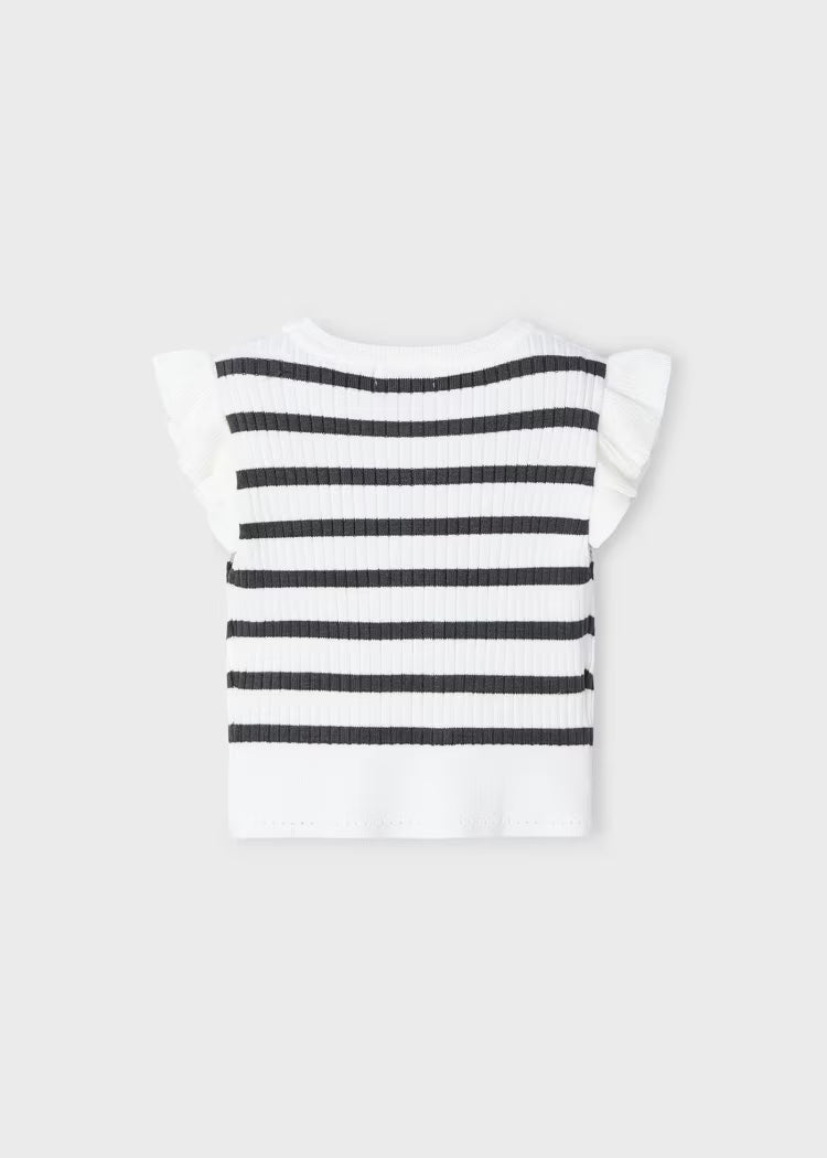 Mayoral - Top tricot costine bambina